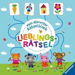 Ravensburger Mein allererster Rätselblock - Lieblingsrätsel - Rätselblock für Kinder ab 3 Jahren von Ravensburger Verlag
